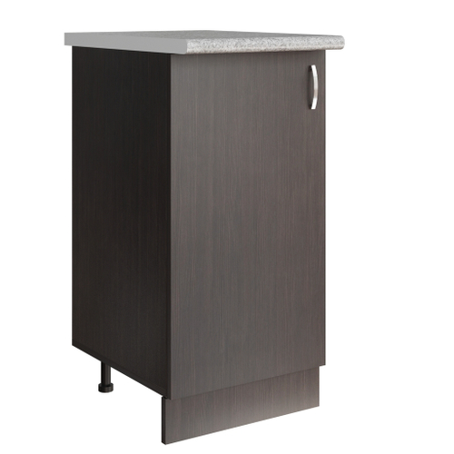 Стол разделочный 40 венге, столешница гранит пёстрый