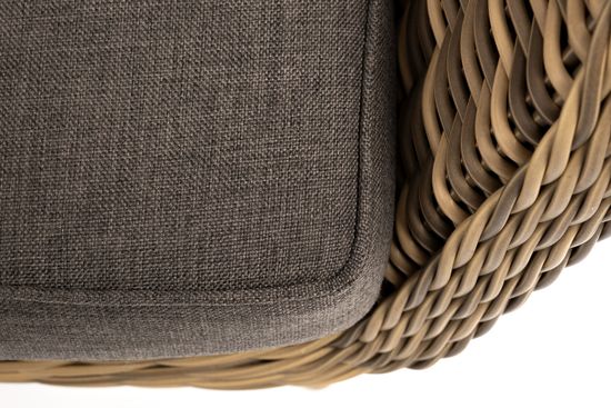 "Прованс" кресло из искусственного ротанга, цвет соломенный