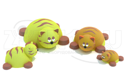 Резиновая фигура 3D Котик для детских площадок