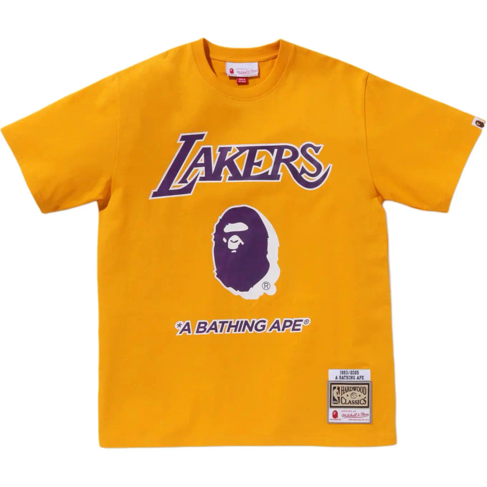 A Bathing Ape Bathing Ape X Mitchell Ness X Nba Fw25 Футболка