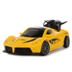 Машина классическая на РУ, желтая, коробка 338-46