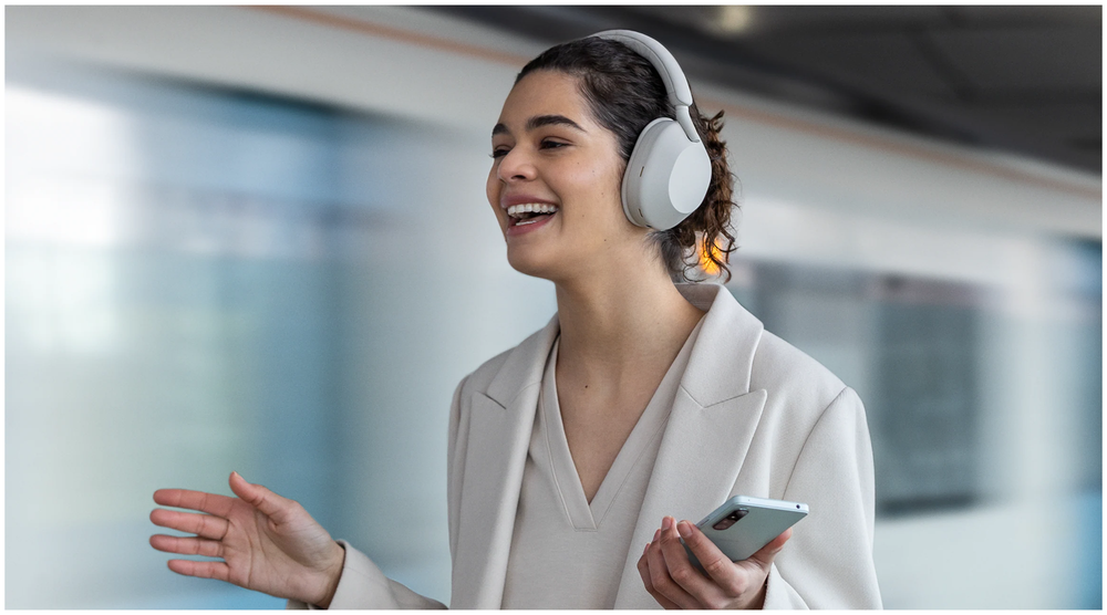 Беспроводные наушники Sony WH-1000XM5 Beige, Silver | Серебистый