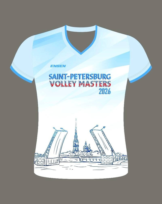 ФУТБОЛКА ЖЕНСКАЯ VOLLEY MASTERS 2026
