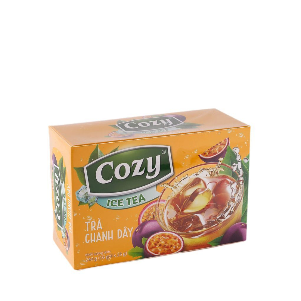 Чай COZY растворимый со вкусом МАРАКУЙЯ 240 г