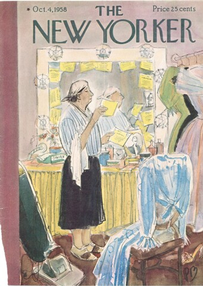 Журнал The New Yorker 04-10-1958