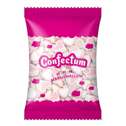 Маршмеллоу "Confectum Hearts" с ароматом клубники, 600гр х 2шт