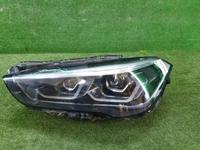 Битая Фара левая BMW X1 F48 (2019-2022) LED