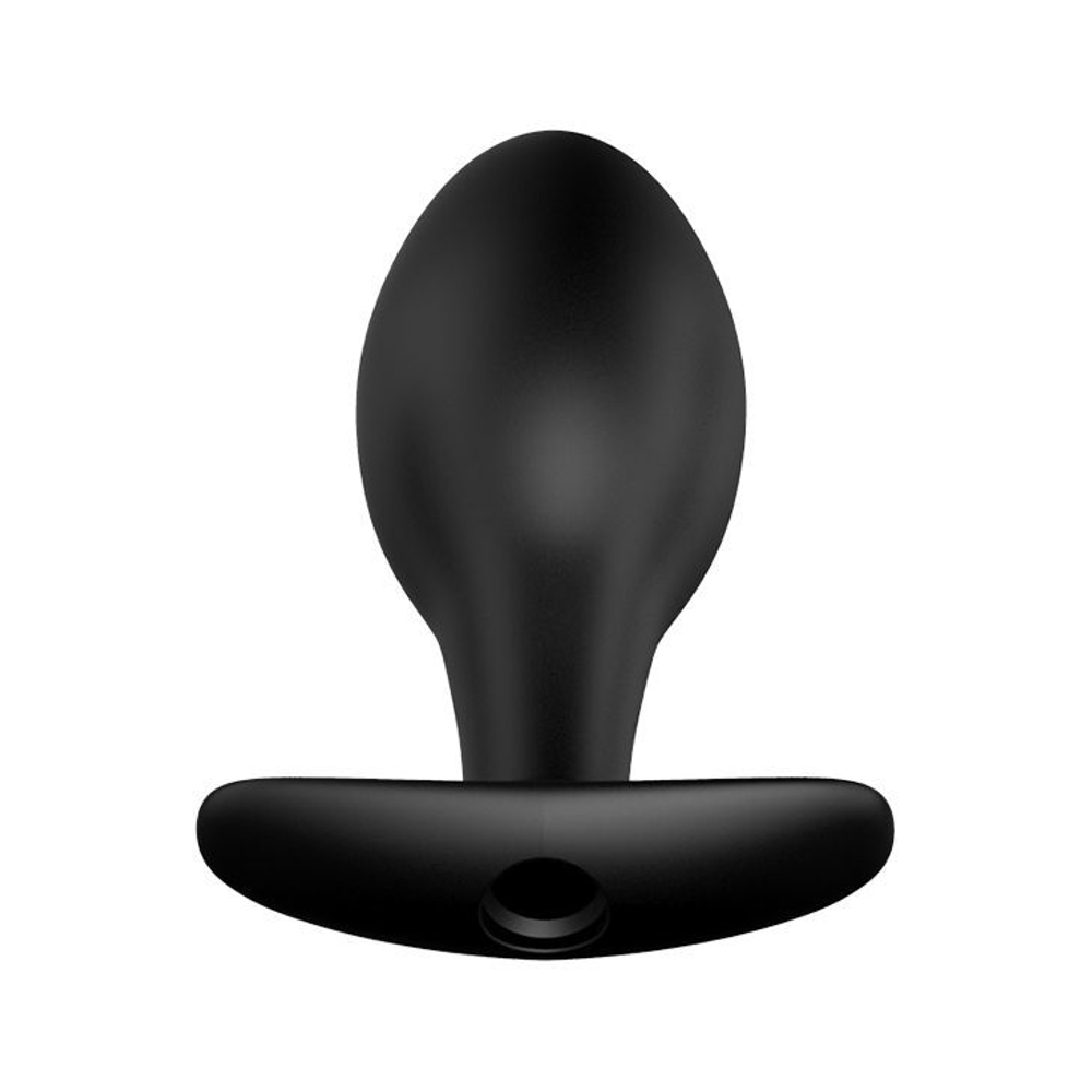 Анальная вибропробка Baile Pretty Love с пультом, 8,5 см