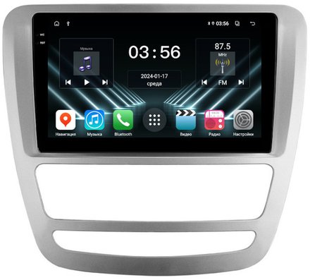 Магнитола Sollers ST6 (взамен монохром экрана), JAC T6 - FarCar DX9-9570 монитор 9.5" IPS на Android 13, 4+64Гб, CarPlay