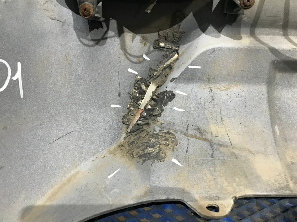 Бампер задний LIFAN X60 2014