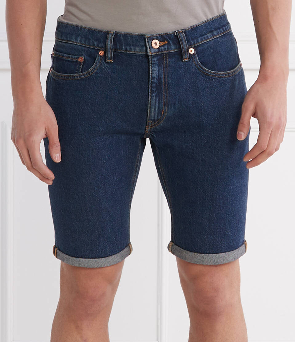 Джинсовые шорты ASH/S Hugo Blue - темно-синий(50511569)