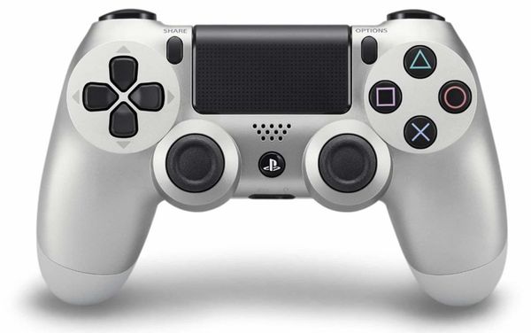 Геймпад Sony Dualshock 4 v2 (Серебристый) (PS4)
