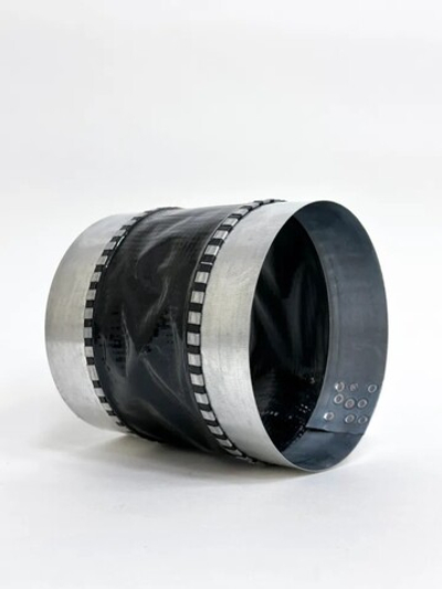 Гибкая вставка для вентиляции D100 мм для устранения вибраций