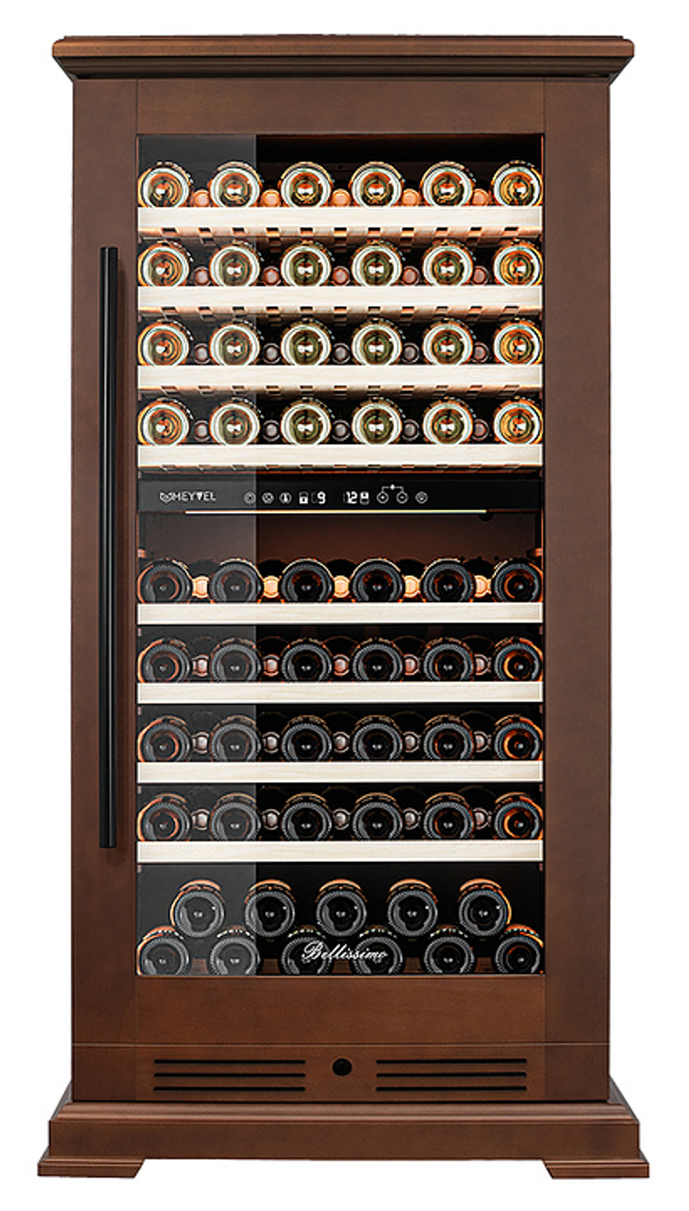 Винный шкаф MEYVEL MV99PRO-KBT2 Итальянский орех