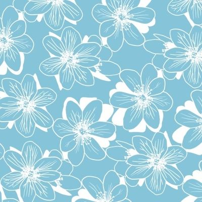 Белые цветы