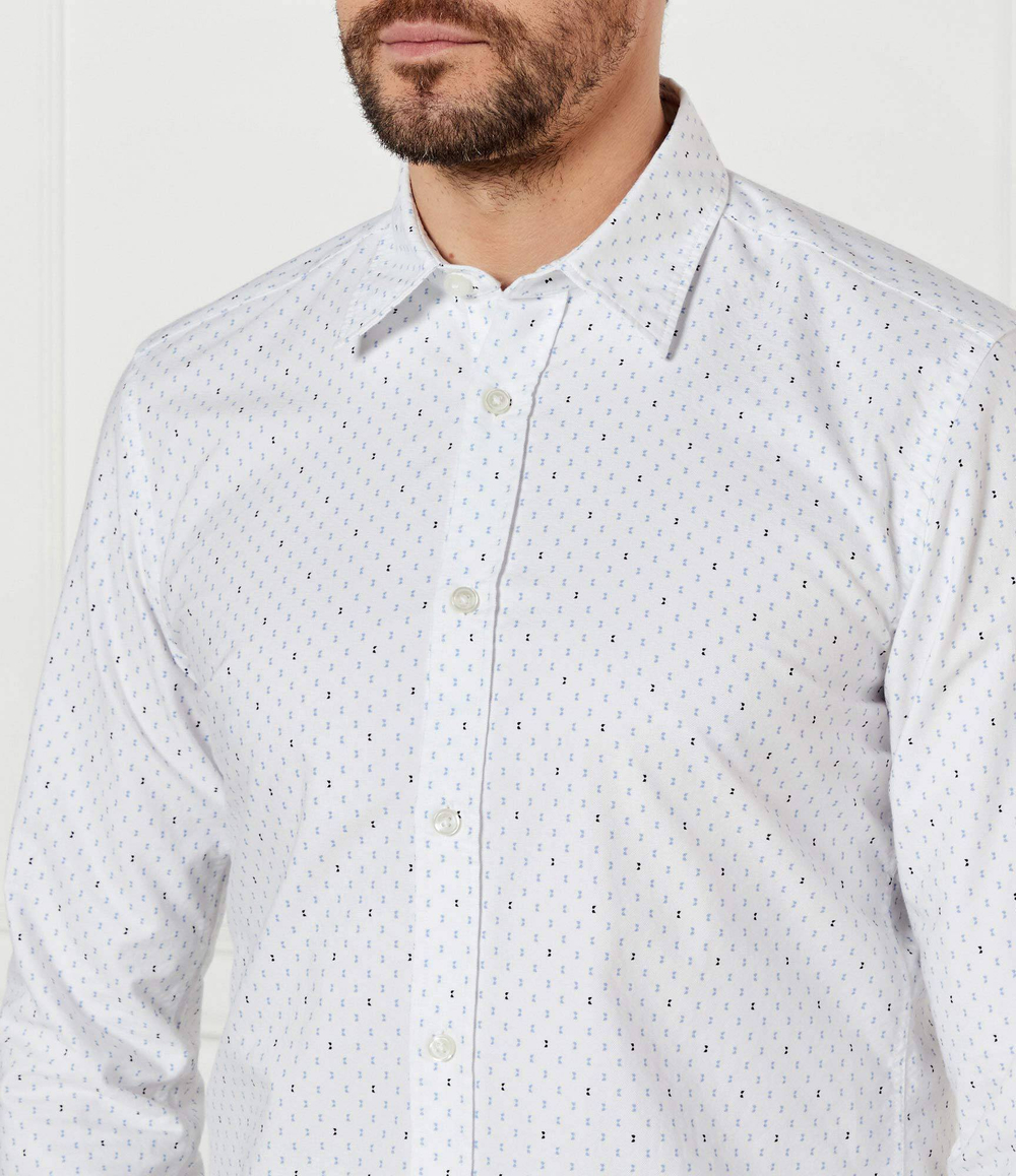 Рубашка C-ROAN-kent-C1-243 BOSS BLACK - белый(50533755)