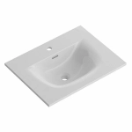 Тумба с раковиной BelBagno MARINO-CER-MINI-800-2C-SO-WO-P Rovere Bianco