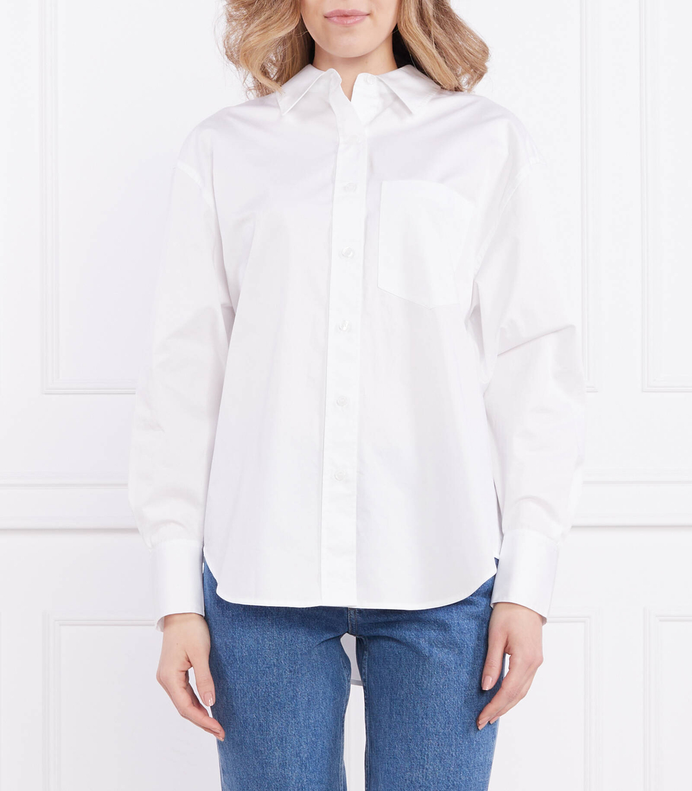 Рубашка RELAXED COTTON SHIRT Calvin Klein - белый(K20K205413)