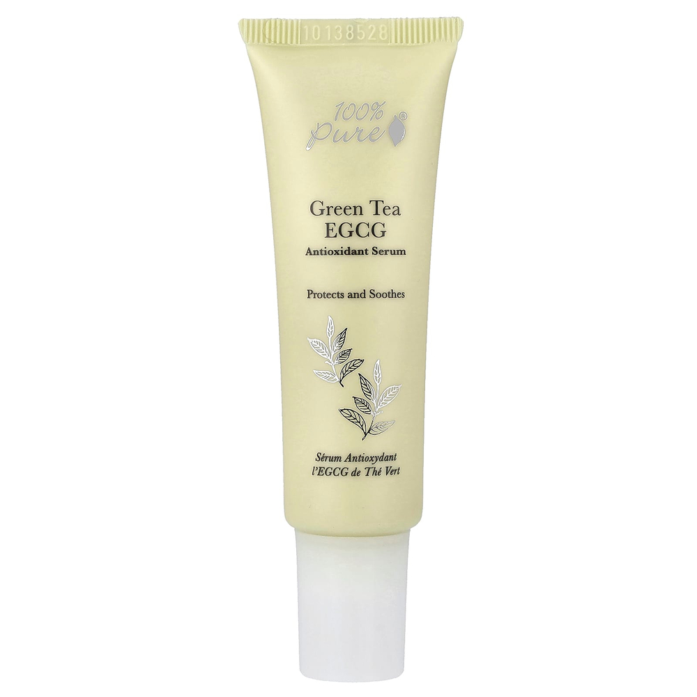 100% PURE, сыворотка с антиоксидантами и зеленым чаем (EGCG), 30 мл (1 жидк. унция)