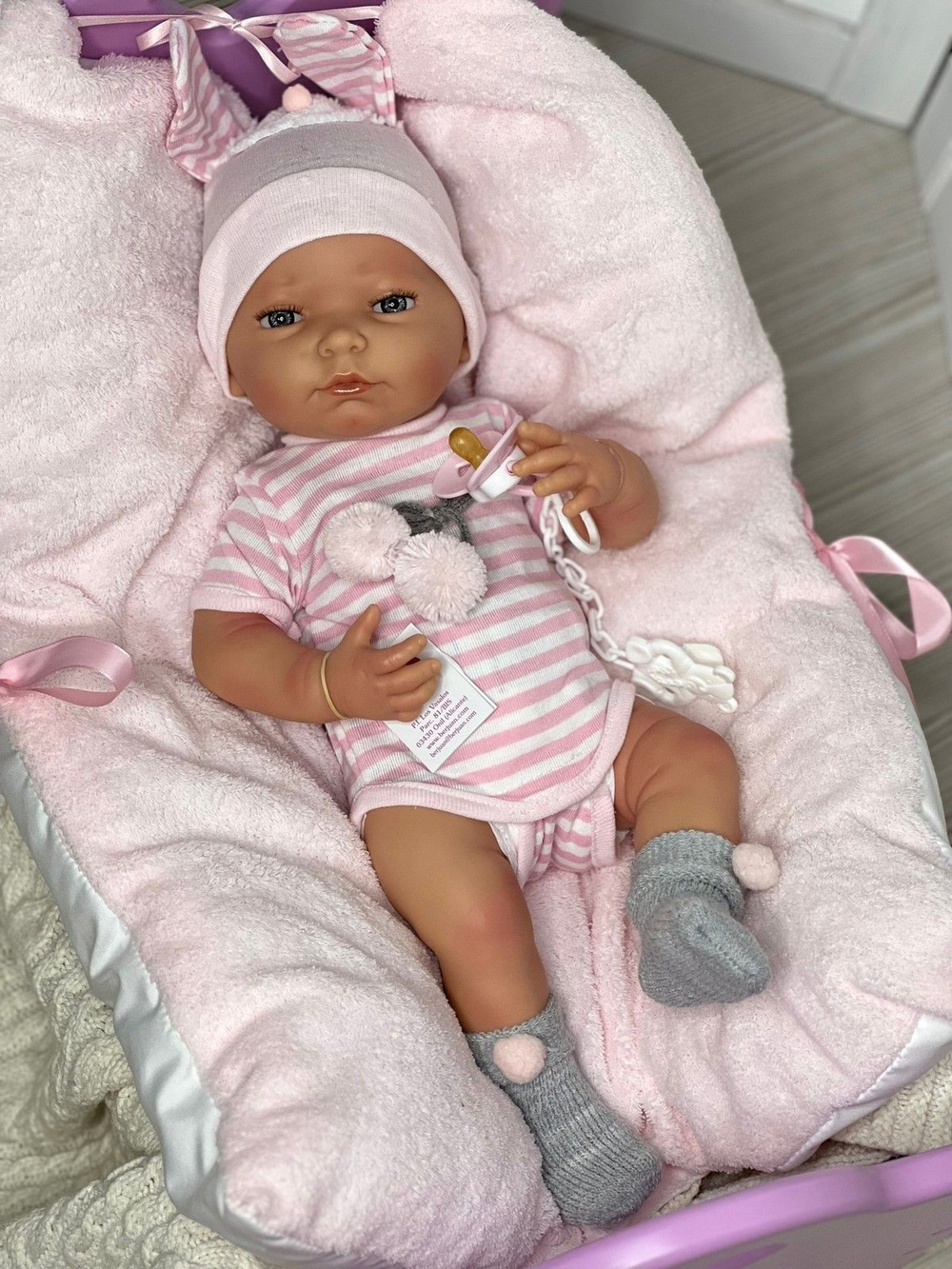 Кукла BERJUAN виниловая 45см Newborn (8101)