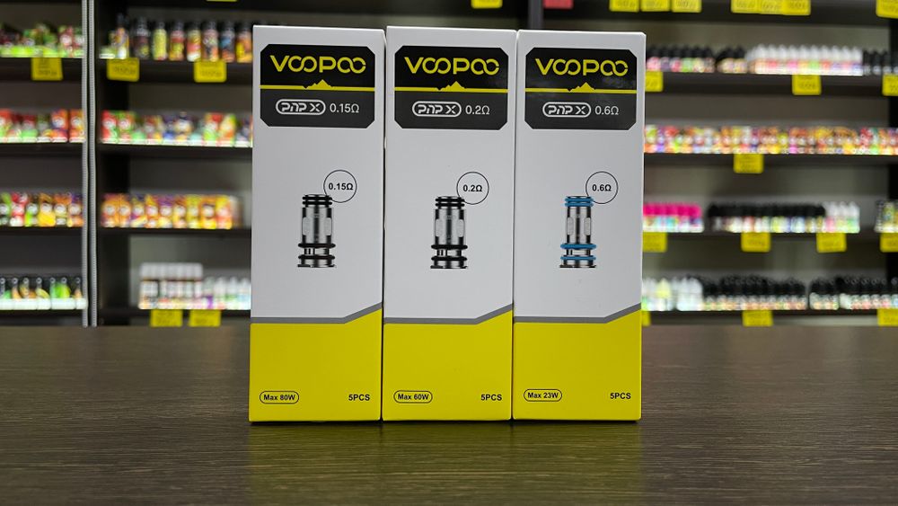 Испарители Voopoo PnP X