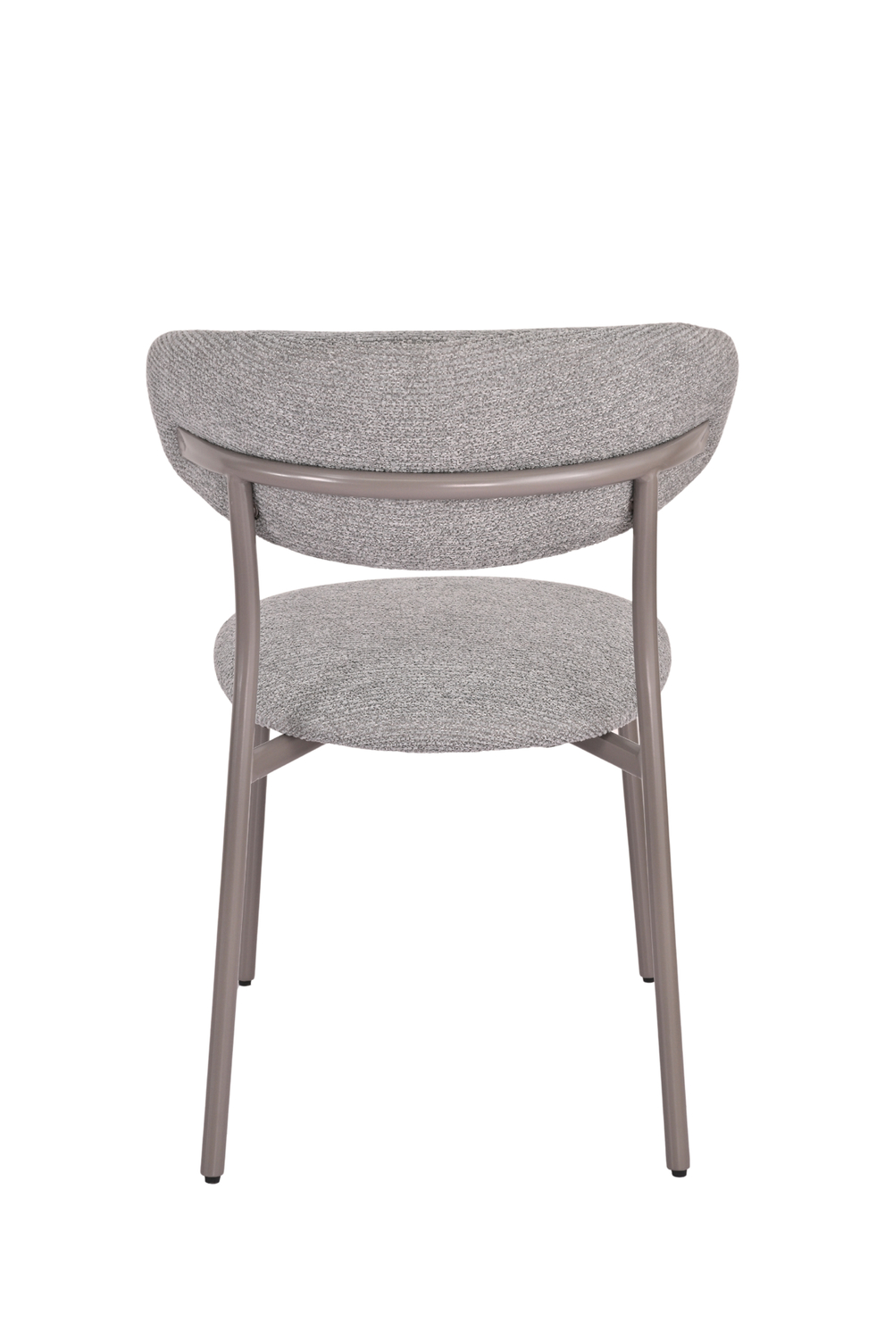 Стул обеденный Ayla серый серые ножки