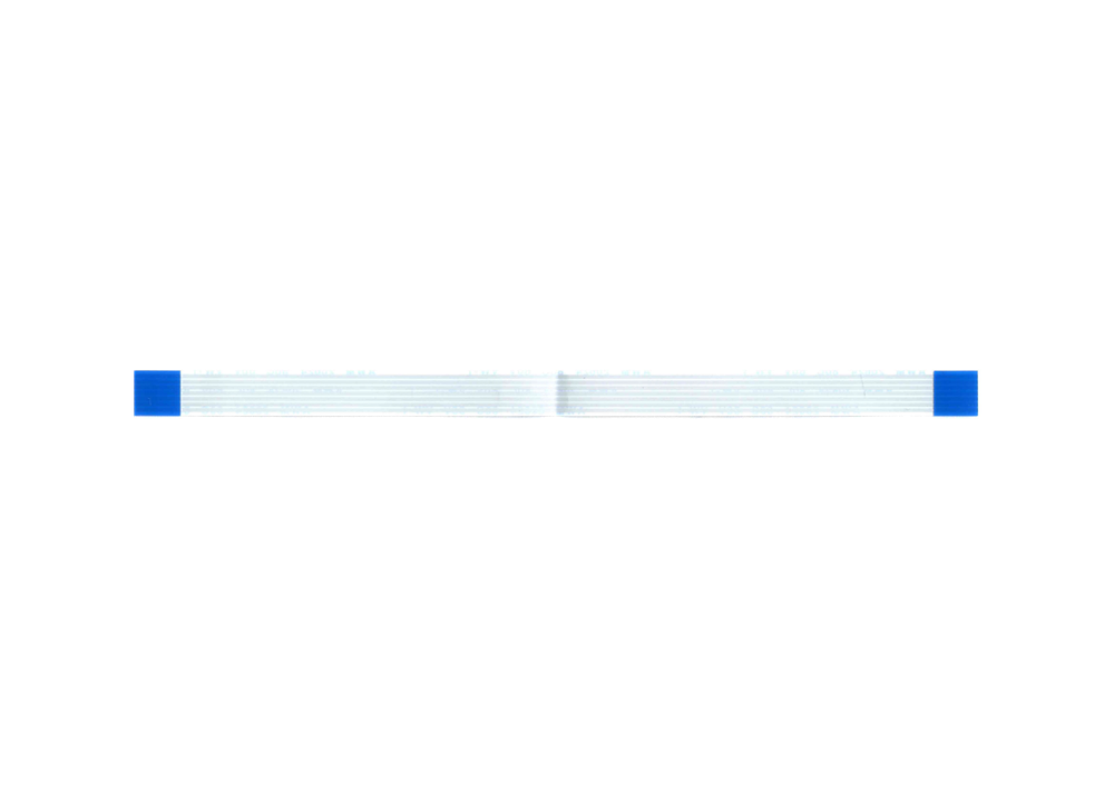 Шлейф 7 pin, 10 см, шаг 1 мм FFC, прямой А