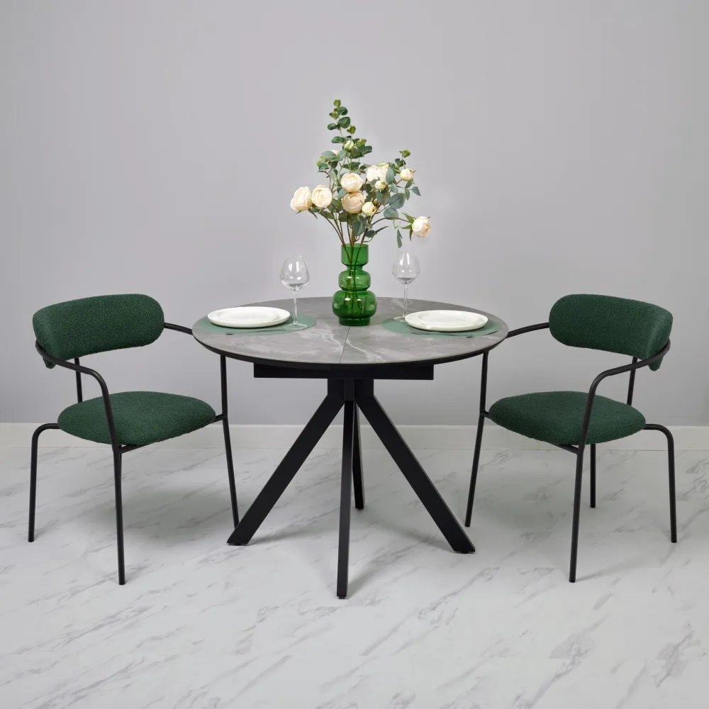 Стул Bradex Home Ant букле зелёный