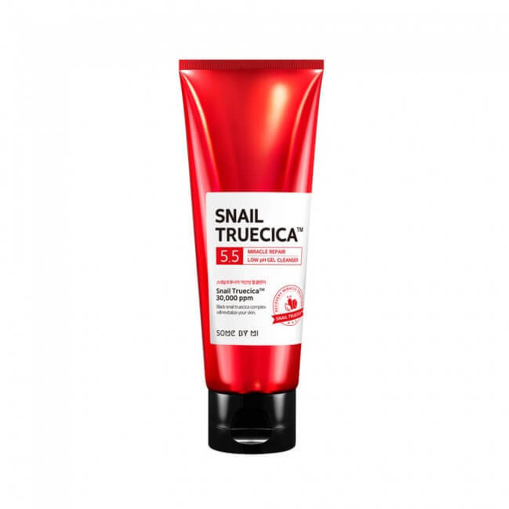 Гель для умывания с муцином улитки Some By Mi Snail Truecica Miracle Repair Gel Cleanser