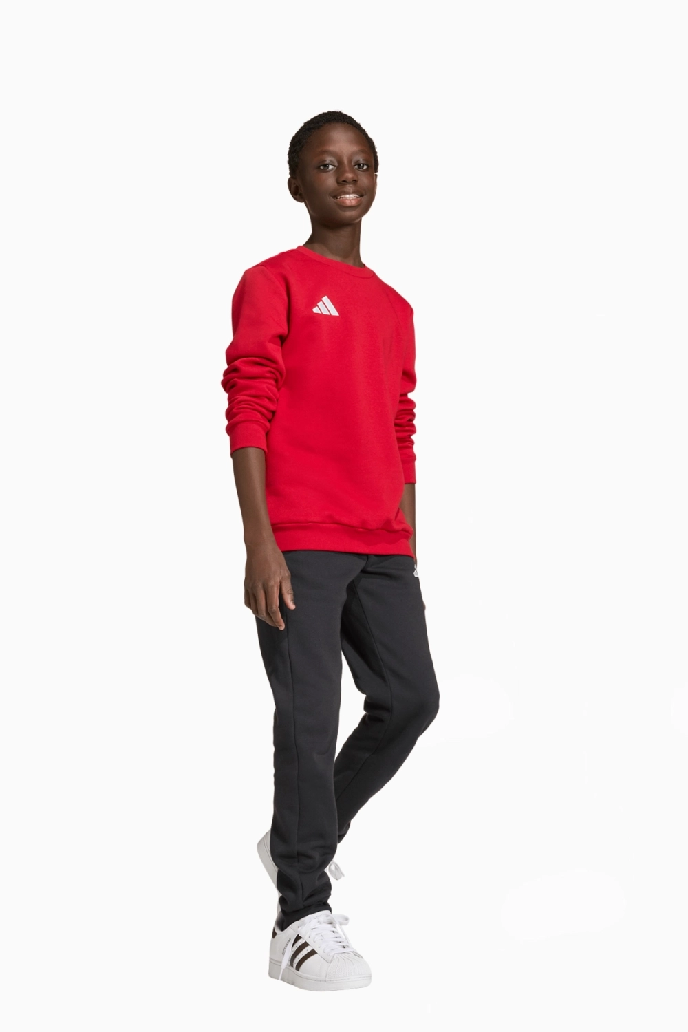 Кофта adidas Entrada 26 Sweat Junior - красный