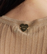 Топ Twinset U&amp;B - золотой(241LB31AA)