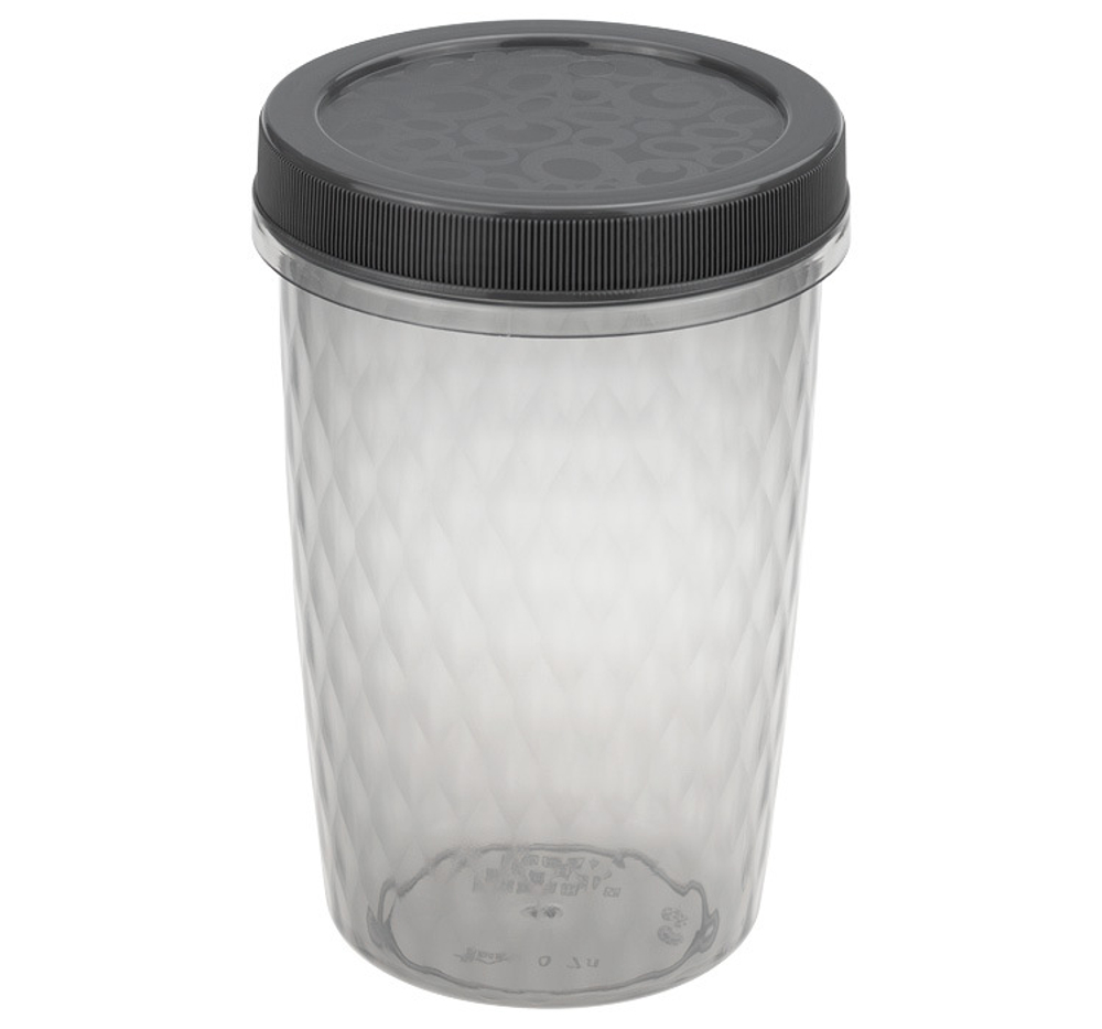 Емкость для продуктов с завинчивающейся крышкой РОЛЛ 0,7л микс (разноцветный) М1472