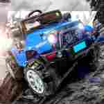 Детский электромобиль "Strong" синий