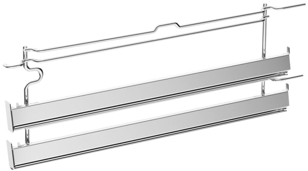 Полностью извлекаемые телескопические направляющие для CombiSteamer и Steamer 45, 2 уровня