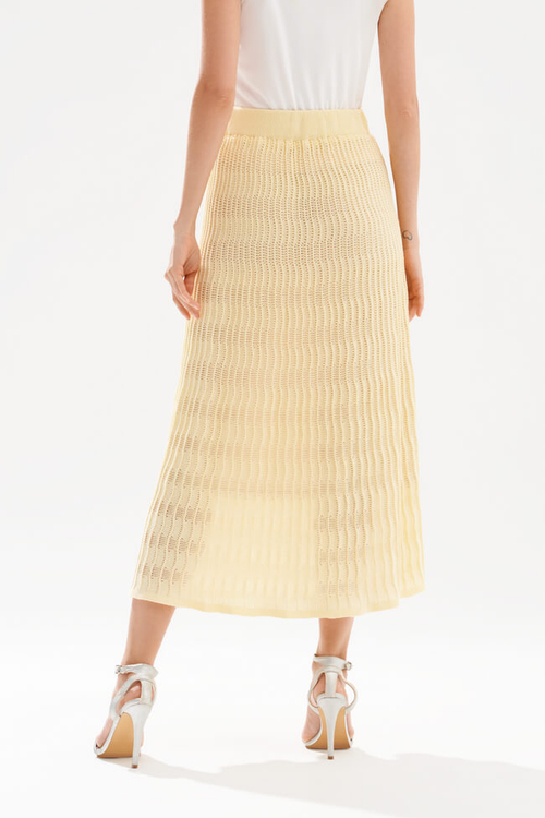 4949 Юбка женская (желтый)