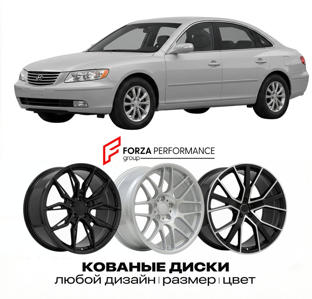 КОВАНЫЕ ДИСКИ для Hyundai Azera I TG 2005-2011