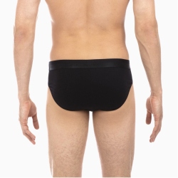Мужские трусы брифы черные HOM HO1 Mini Briefs HO1 359521_400004