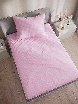 Постельное белье бязь Сказка "Лола/Лола (компаньон)" Наволочка 50х70 см 1 шт Простынь на резинке 90x200 см