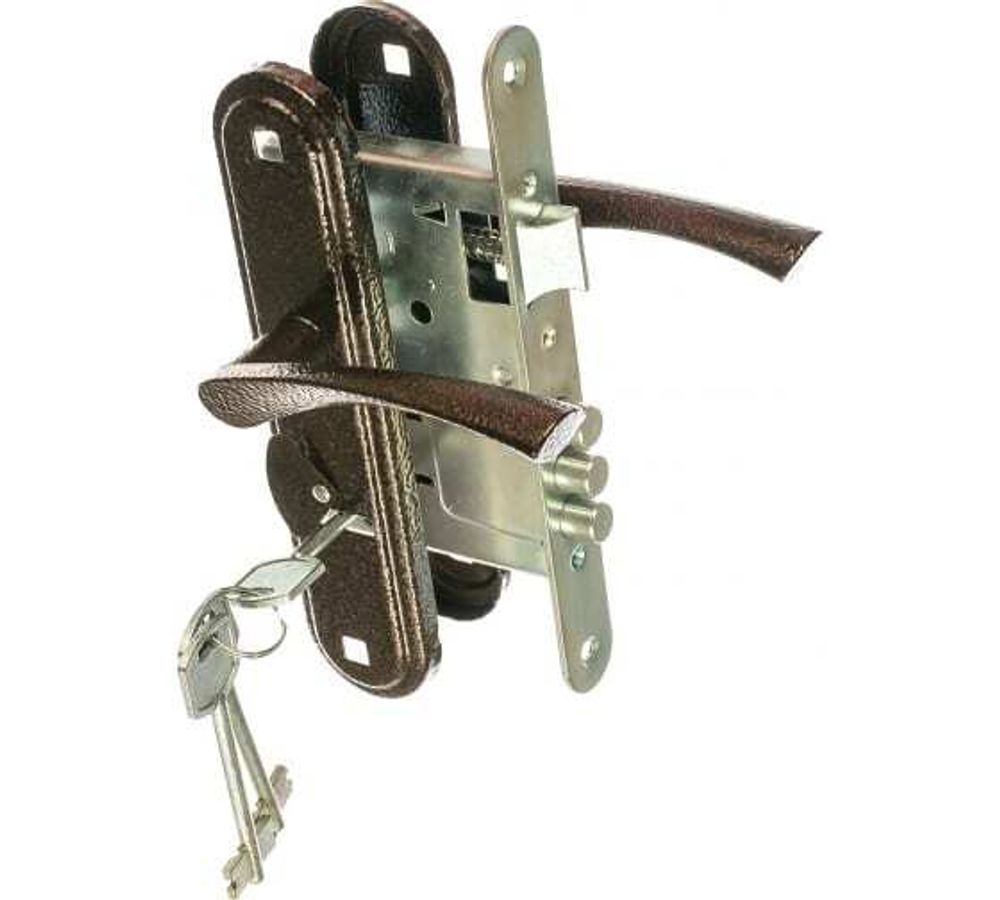 Замок врезной Зенит ЗВ9-4-2 медь