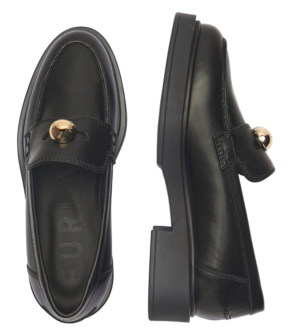 Кожаные лоферы sfera Furla - черный(YI44SFE WU0000)