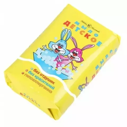 Мыло туалетное 90 г, "Детское" (Невская косметика)