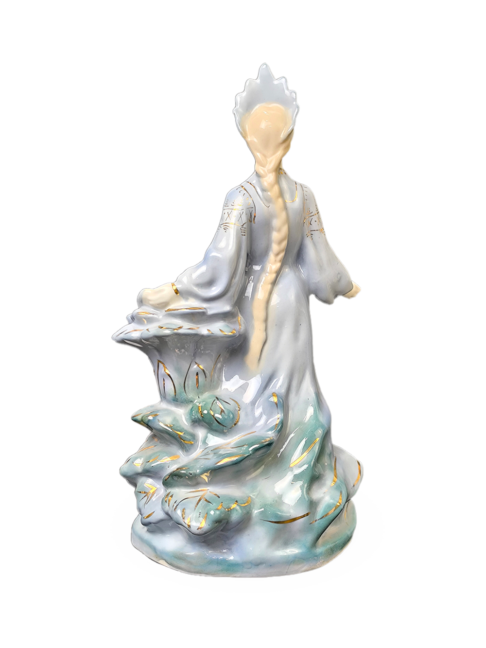 Фарфоровая статуэтка "Хозяйка медной горы" Гжель