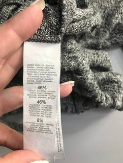 Джемпер Reserved с завязками внизу, маркировка XS, визуально 42 размер