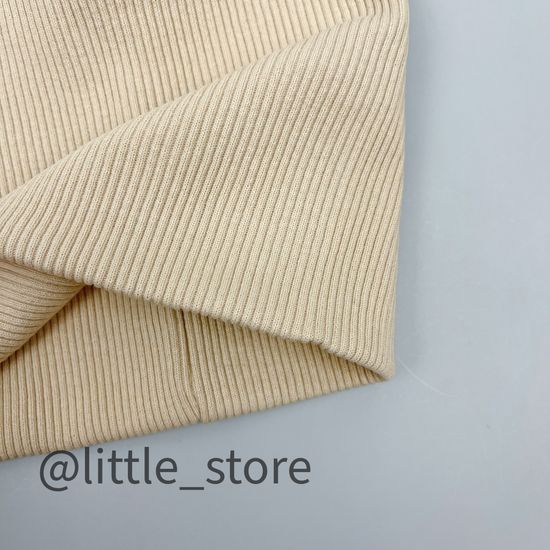 Шапка "Simple" двухслойная, Крем-брюле