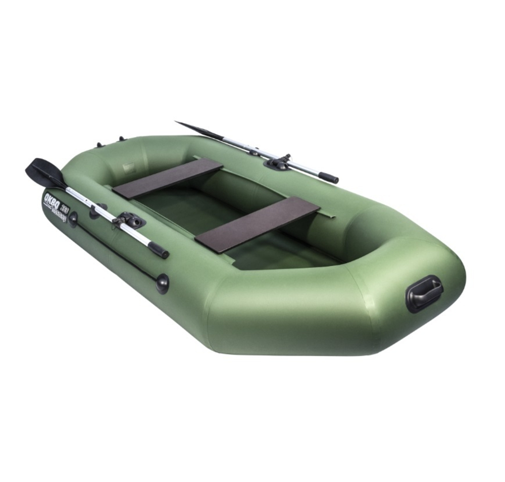 Лодка ПВХ АКВА-МАСТЕР 260 Зеленая