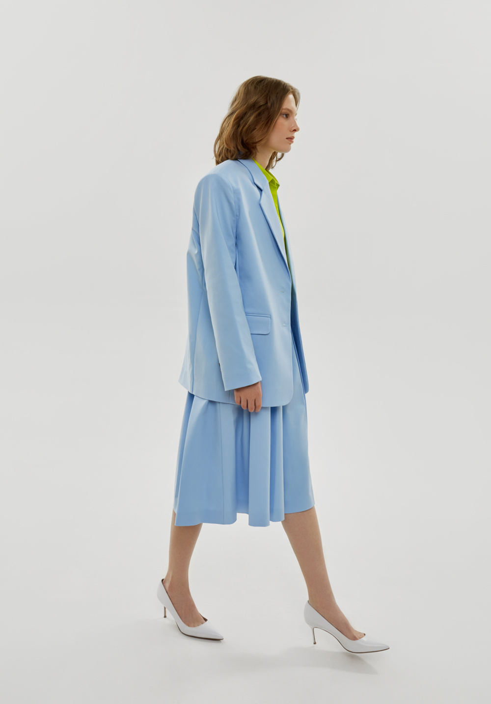 Жакет, голубой