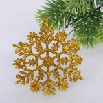 Набор ёлочных украшений «Wish» 6 см + 4 см (53 предмета), Золото