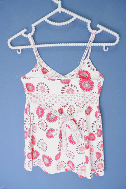 Топ летний с принтом 42 размер