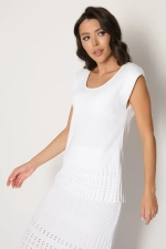 Джемпер И 023/белый