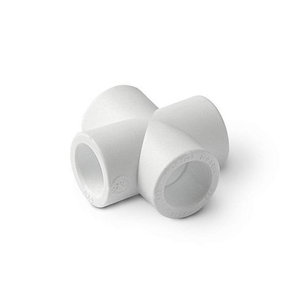 Крестовина PPR Ду20-50, белая, Pro Aqua